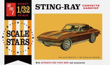AMT1112/12 - CHEVROLET Corvette 1963 zum Zusammenbauen und Lackieren