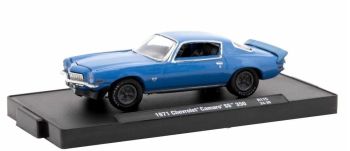 M2M-11228-115-A - Chevrolet Camaro SS350, Baujahr 1971, blau, noch in Originalverpackung.
