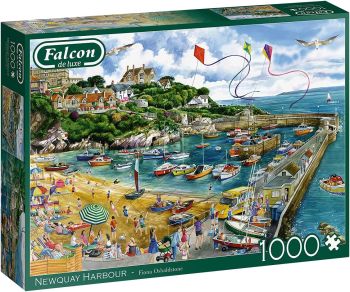 JMB11290 - Puzzle 1000 Teile Der Hafen von Newquay