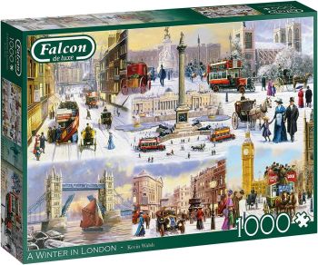 JMB11306 - Puzzle 1000 Teile Ein Winter in London