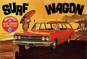 AMT1131/12 - CHEVROLET Chevelle Surf Wagon 1965 zum Zusammenbauen und Lackieren
