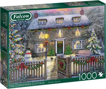 JMB11313 - Puzzle 1000 Teile Die Weihnachtshütte