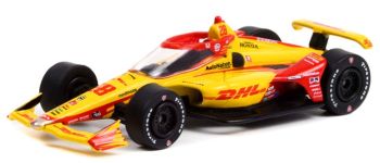 GREEN11526 - INDYCAR DHL #28 2022 NTT Romain GROSJEAN 1/64 in Blisterverpackung.
