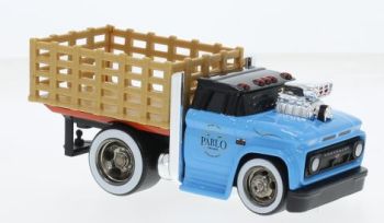MST11617 - CHEVROLET C60 Skatebed 1966 Blau und Schwarz