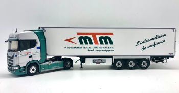 ELI116603 - SCANIA S450 4x2 mit Anhänger 3 Achsen Chereau - Transports MALGOGNE