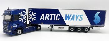 ELI117780 - SCANIA S500 4x2 mit Hochdach und Kühlschrankanhänger Chereau 3 Achsen - ARTIC WAYS