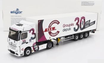 ELI117864 - MERCEDES-ACTROS 1851 4x2 mit Anhänger 3 Achsen - Transport T.S.E. France 30 ANS