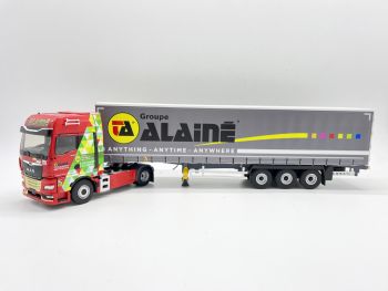 ELI118140 - MAN TGX GX 4x2 mit Planenanhänger 3-Achser - Groupe ALAINE