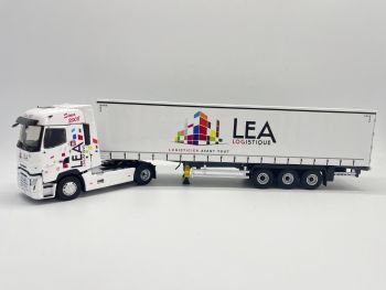ELI118163 - RENAULT T520 HIGH 4x2 2021 mit Anhänger 3 Achsen - Transport LEA LOGISTIQUE