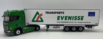 ELI118204 - SCANIA 500 S 4x2 mit Kühlanhänger Transports EVENISSE