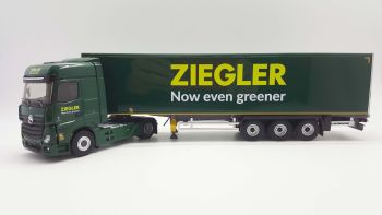 ELI118294 - MERCEDES Actros 5 BigSpace 4x2 mit Planenanhänger 3 Achsen ZIEGLER