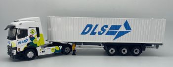 ELI118370 - RENAULT T 480 4x2 mit Containertür und Container - Transport DLS