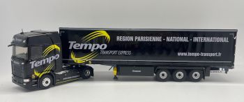 ELI118374 - SCANIA 500 S 4x2 mit Planenanhänger Tautliner - Transport TEMPO