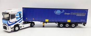 ELI118491 - RENAULT T High 4x2 2023 mit COMBRONDE 3-Achs-Curtainsider-Anhänger – Multimodal
