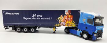 ELI118492 - RENAULT T High 4x2 2023 mit COMBRONDE 3-achsiger Schiebeplanenauflieger – COMBRONDE Group