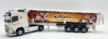 ELI118501 - VOLVO FH 4x2 2020 mit NIGAY Pulvée-Tank – Caramel feiert Zucker – BRULAS Transport