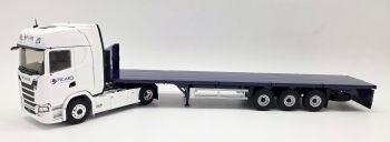 ELI118567 - Scania 500S 4x2 mit 3-achsigem PICARD SOLUTION T2GL-Pritschenwagen