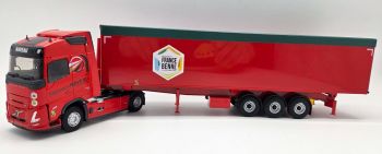 ELI118666 - Volvo Aero 4x2 mit 3-achsigem Getreidekipper (Naveau Transport)