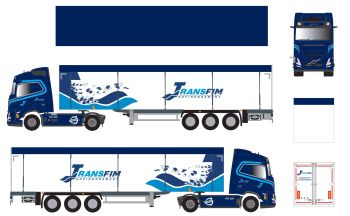ELI118797 - VOLVO FH Aero 4x2 mit 3-Achs-Schubbodenauflieger TRANSFIM