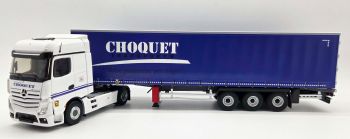 ELI118884 - MERCEDES-BENZ Actros 5 4x2 mit 3-Achs-Planenauflieger (Transports CHOQUET)