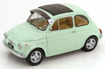 KKS120066 - Fiat 500 F, Baujahr 1968, mit Abarth-Felgen von 1968, mintgrün