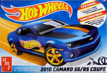 AMT1255M/12 - CHEVROLET Camaro 2010 – HOT WHEELS zum Zusammenbauen und Lackieren