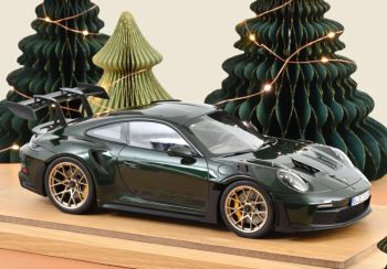 NOREV127532 - PORSCHE 911 GT3 RS 2022 Jet Green Metallic und Schwarz