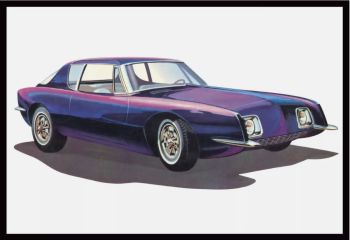 AMT1312/12 - STUDEBAKER Avanti 1963 zum Zusammenbauen und Bemalen