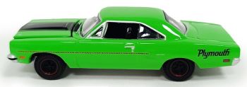 GREEN13370-B - PLYMOUTH Road Runner 1970, grün, aus der GL MUSCLE-Serie, noch in der Original-Blisterverpackung