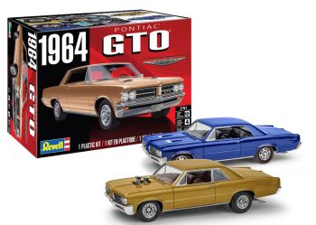 REV14574 - Auto PONTIAC GTO 1964 zum Zusammenbauen und Bemalen