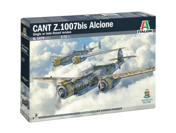 ITA1479 - CANT Z.1007 bis Alcione Militärflugzeug zum Zusammenbauen und Lackieren