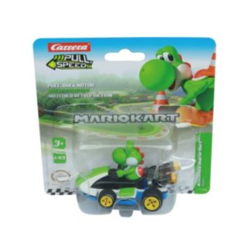 CARRERA15818316 - Reibungskart MARIO KART in Blisterverpackung – Yoshi