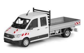 CON1616/02 - MAN TGE 4x2 Kipper, weiß