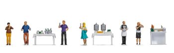 NOC16275 - 6 Figuren und thematisch passendes Zubehör - Buffet