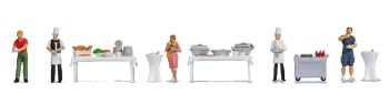 NOC16276 - 5 thematisch passende Figuren und Accessoires - Buffet