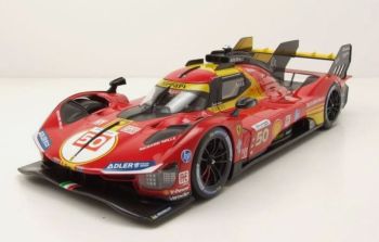 BUR16303-50 - FERRARI 499P Turbo V6 #50 Team Ferrari, Sieger der 24 Stunden von Le Mans 2024, A. FUOCO / M. MOLINA / N. NIELSEN