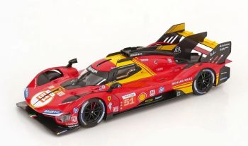 BUR16305-51 - FERRARI 499P turbo V6 #51 Team Ferrari 24h von Le Mans 2024 A.PIER GUIDI / J.CALADO / A.GIOVINAZZI