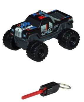 CARRERA16513001-A - Monster Truck Police – Key Racer