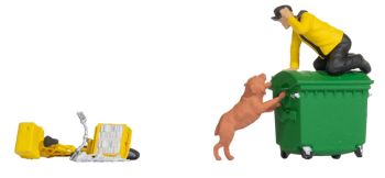 NOC16610 - Witzige Szene – Vorsicht vor dem Hund