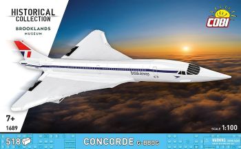 COB1689 - CONCORDE G-BBDG - 518 Teile