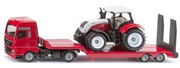 SIK1764 - MAN Lkw 4x2 mit Tieflader und STEYR CVT 6230