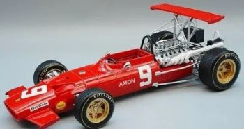 TM18-200D - FERRARI 312 F1 #9 GP Südafrika 1969 C.AMON – Limitiert auf 105 Exemplare
