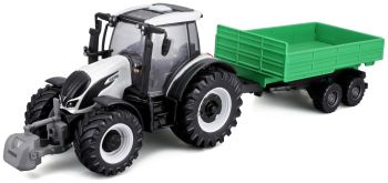 BUR31676 - VALTRA N174 weiß mit Anhänger