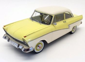 KKS180273 - FORD Taunus 17M P2 1957 Gelb und Weiß - Limitiert auf 750 Exemplare.