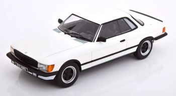 KKS180892 - Mercedes-Benz 500 SLC 6.0 AMG C107, Baujahr 1985, Weiß/Schwarz