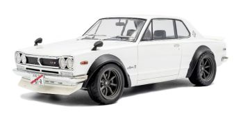 SOL1813001 - NISSAN Skyline - Hakousuka Solido Works 1970 Perlweiß