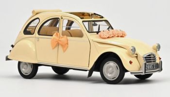 NOREV181475 - CITROEN 2CV 1986 Beige – Hochzeitsauto