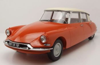 NOREV121580 - CITROEN DS 19 1955 Orange Kapuzinerkresse und Creme