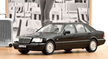 NOREV183045 - 1997 Mercedes-Benz S600 Obsidianschwarz Metallic