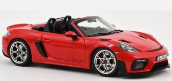 NOREV187271 - PORSCHE 718 Spyder RS mit Weissach-Paket 2023 Rot